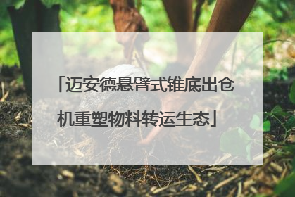 迈安德悬臂式锥底出仓机重塑物料转运生态